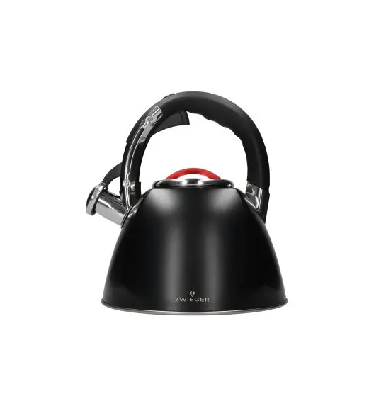 ZWIEGER RED LINE Czajnik z gwizdkiem 3 L / stal nierdzewna