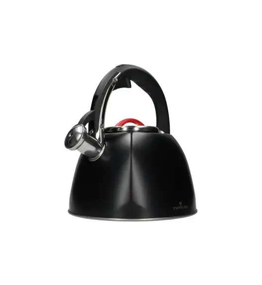 ZWIEGER RED LINE Czajnik z gwizdkiem 3 L / stal nierdzewna