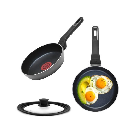 GERLACH AMBIENTE ThermoCoat PATELNIA 20 cm + pokrywka silikon 3w1