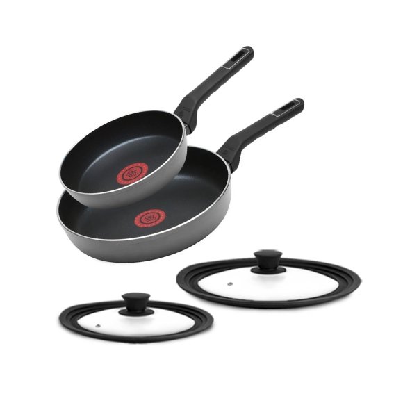 GERLACH AMBIENTE ThermoCoat KOMPLET PATELNIA 20, 28 cm + pokrywki 3w1