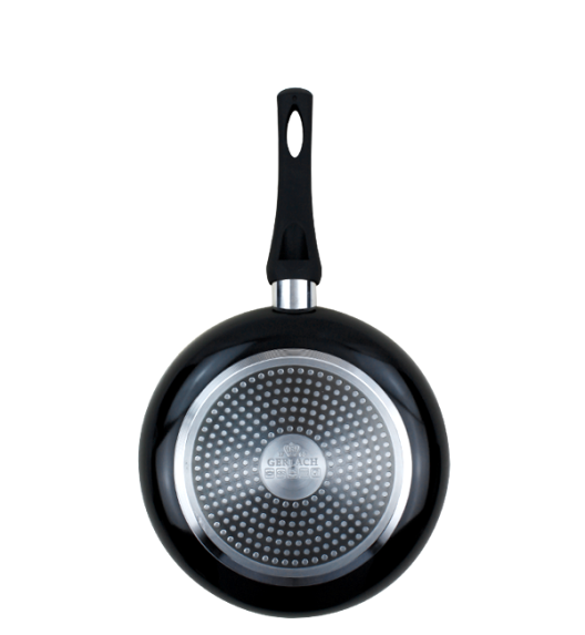 GERLACH AMBIENTE Komplet Garnki z pokrywkami 10 el + Patelnie Initial 20, 24, 28 cm  + patelnia naleśnikowa 26 cm + brytfanna / stal nierdzewna / indukcja