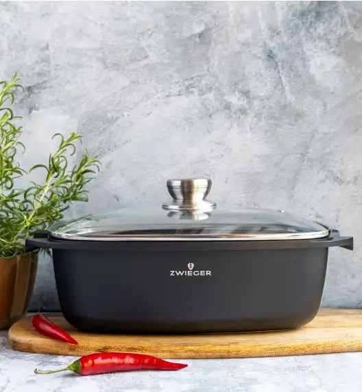 ZWIEGER RED LINE Brytfanna 33 cm / 5,2 l - powłoka TitanEX