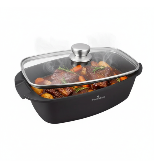ZWIEGER RED LINE Brytfanna 33 cm / 5,2 L / powłoka TitanEX