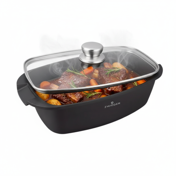 ZWIEGER RED LINE Brytfanna 33 cm / 5,2 L / powłoka TitanEX