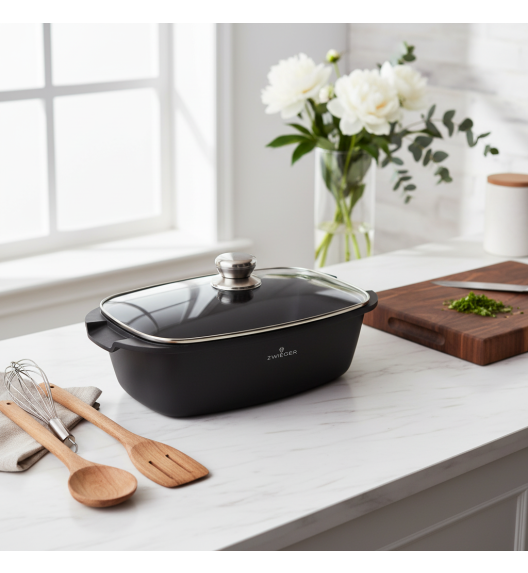 ZWIEGER RED LINE Brytfanna 33 cm / 5,2 L / powłoka TitanEX