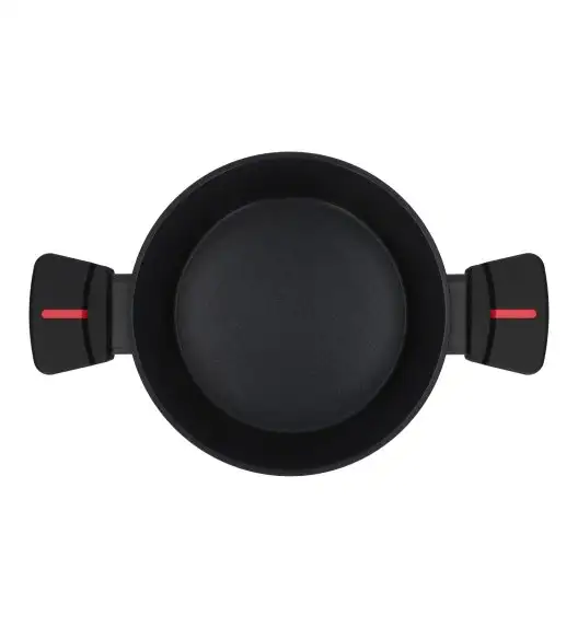 ZWIEGER RED LINE Komplet garnków z pokrywkami 18, 20, 24 cm / powłoka TitanEX