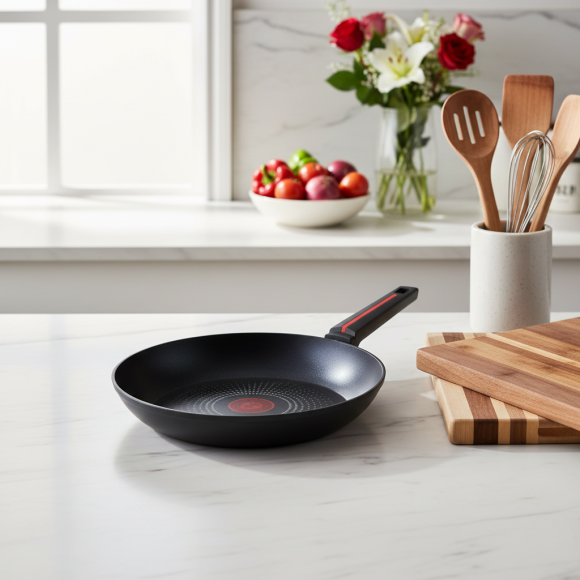 ZWIEGER RED LINE Komplet garnków z pokrywkami 18, 20, 24 cm + Patelnie 20, 24, 28 cm + Pokrywki szklane