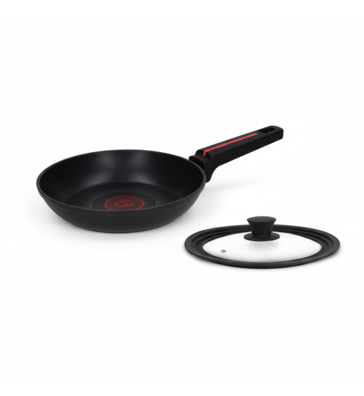 ZWIEGER RED LINE Patelnia 20 cm + Pokrywka silikonowa TADAR / powłoka TitanEX