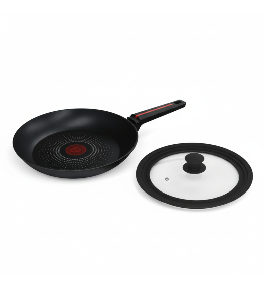 ZWIEGER RED LINE Patelnia 28 cm + Pokrywka silikonowa TADAR / powłoka TitanEX