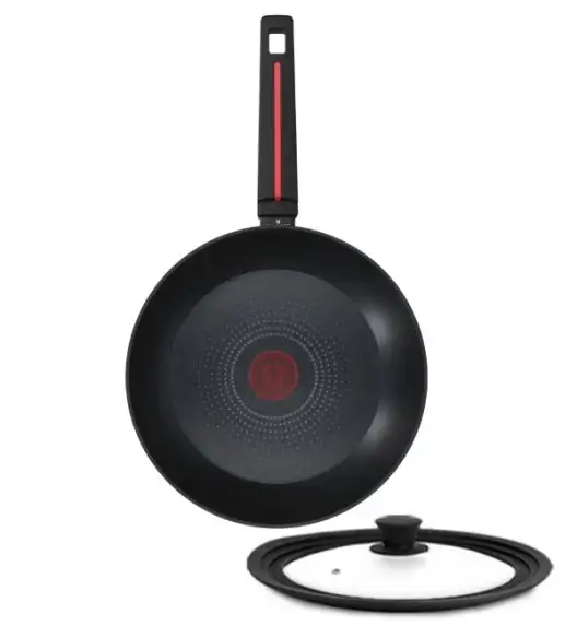 ZWIEGER RED LINE Patelnia 28 cm + Pokrywka silikonowa TADAR / powłoka TitanEX