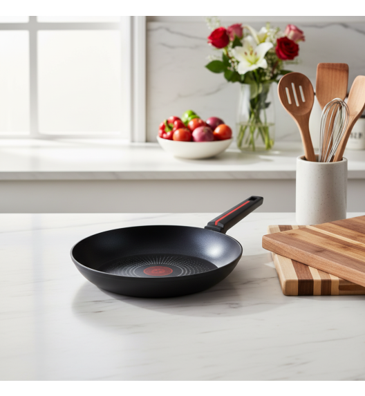 ZWIEGER RED LINE Komplet patelni 20, 24, 28 cm + Pokrywki szklane TADAR / powłoka TitanEX