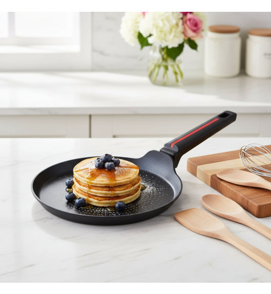 ZWIEGER RED LINE Komplet patelni 20, 24, 28 cm + Patelnia do naleśników 24 cm / powłoka TitanEX