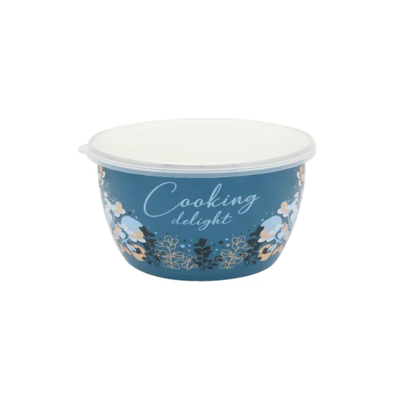 METALAC COOKING DELIGHT Pojemnik 1,7 l z plastikową pokrywką 16 cm / emalia