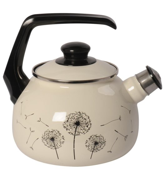 METALAC Czajnik z gwizdkiem 2.5 l emaliowany / dmuchawce