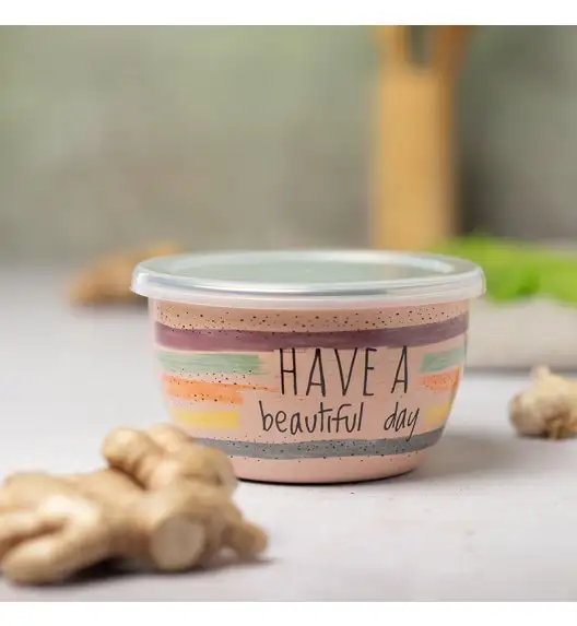 METALAC HaBD Pojemnik 1,1 l z pokrywką 14 cm / emalia