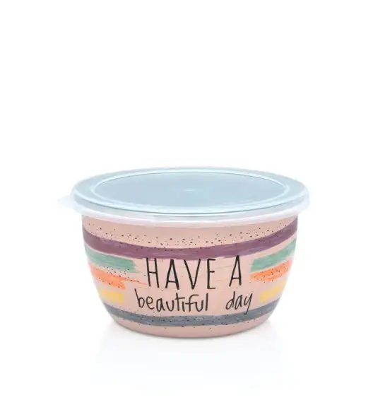 METALAC HaBD Pojemnik 1,1 l z pokrywką 14 cm / emalia