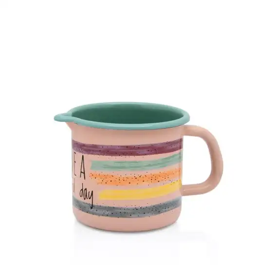 METALAC HaBD Kubek 800 ml z dziubkiem 10 cm / emalia