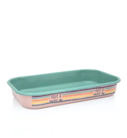 METALAC HaBD Forma blacha do pieczenia 38x22 cm / emalia