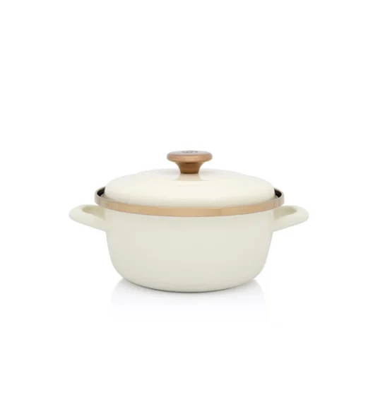 METALAC MAXIMUS PLUS Garnek 3 l z pokrywką 20 cm / emalia