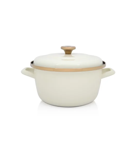 METALAC MAXIMUS PLUS Garnek 5,4 l z pokrywką 24 cm / emalia