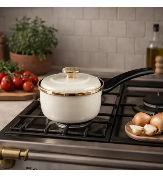 METALAC MAXIMUS PLUS Rondel z pokrywką 16 cm / emalia