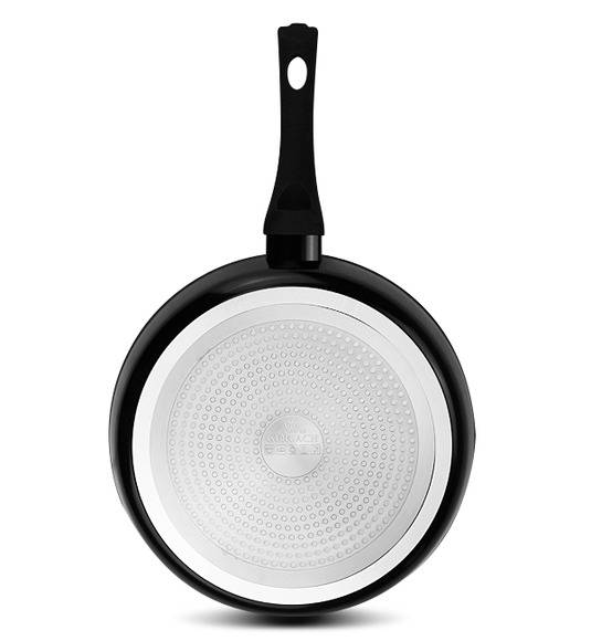 GERLACH BRAVA Komplet Garnki z pokrywkami 8 el + patelnie Gerlach Harmony Classic 20, 24, 28 cm + pokrywki szklane 