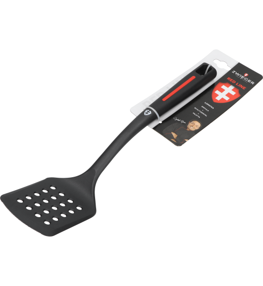 ZWIEGER RED LINE Komplet przyborów 4 el / Chochla + Łopatka + Łyżka + Podbierak / tworzywo sztuczne