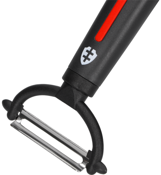 ZWIEGER RED LINE Komplet przyborów 5 el / Chochla + Łopatka + Łyżka + Podbierak + Obieraczka pozioma / tworzywo sztuczne