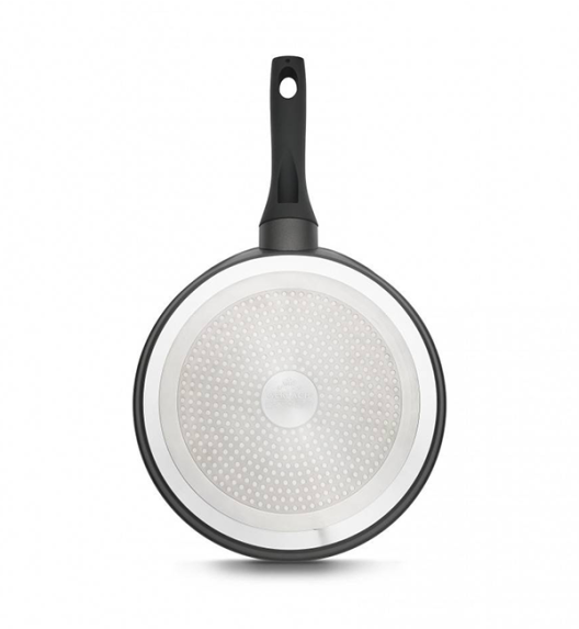 GERLACH BRAVA Komplet Garnki z pokrywkami 8 el + patelnie Gerlach Ambiente 20, 24, 28 cm + Patelnia naleśnikowa 26 cm + Brytfanna Granitex