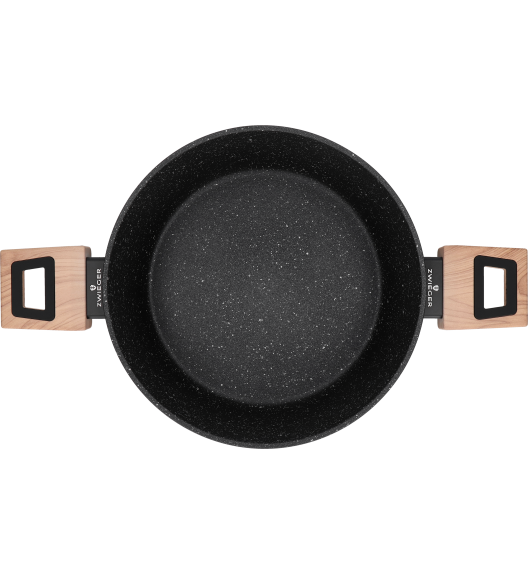 ZWIEGER LAVENA Garnek 4,5 L z pokrywką 24 cm / indukcja / powłoka PFLUON