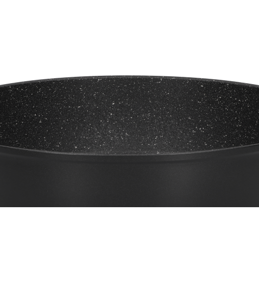 ZWIEGER LAVENA Garnek płaski 28 cm z pokrywką / indukcja / powłoka PFLUON