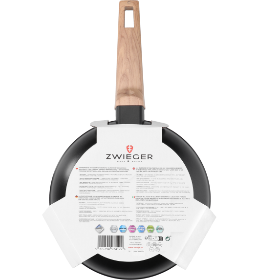 ZWIEGER LAVENA Patelnia 20 cm / indukcja / powłoka PFLUON