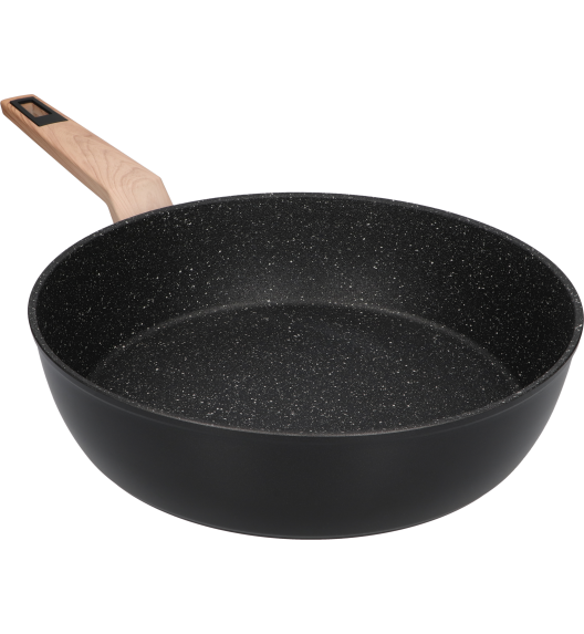 ZWIEGER LAVENA Patelnia głęboka 28 cm z pokrywką / indukcja / powłoka PFLUON