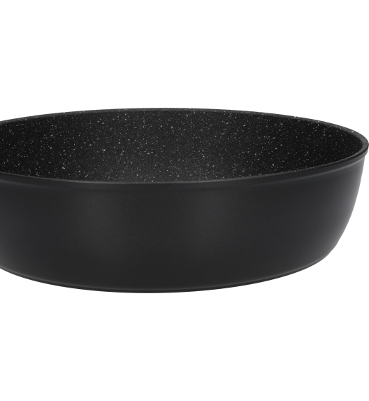 ZWIEGER LAVENA Patelnia głęboka 28 cm z pokrywką / indukcja / powłoka PFLUON