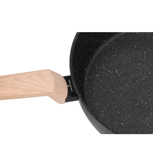 ZWIEGER LAVENA Patelnia głęboka 28 cm z pokrywką / indukcja / powłoka PFLUON