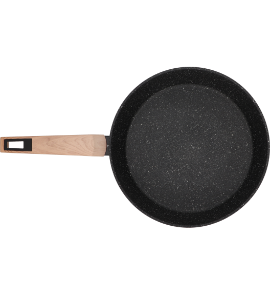 ZWIEGER LAVENA Patelnia głęboka 28 cm z pokrywką / indukcja / powłoka PFLUON