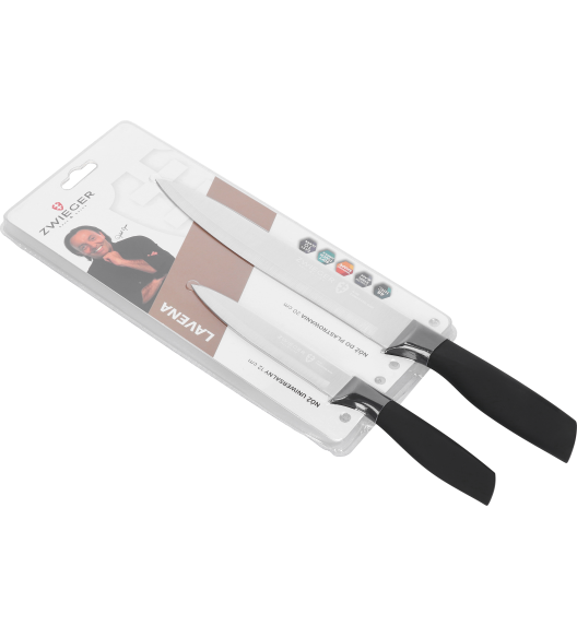 ZWIEGER LAVENA Zestaw noży 2 el / nóż do plastrowania 20 cm + nóż uniwersalny 12 cm