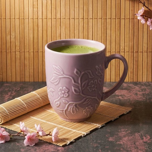 LUBIANA HANAMI KR LAWENDA Kubek 350 ml / zdobiona porcelana luz