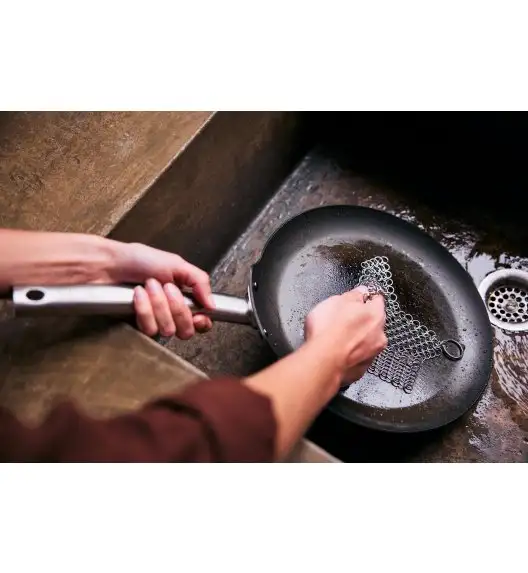 SKOTTSBERG Czyścik do patelni z żeliwa i stali węglowej