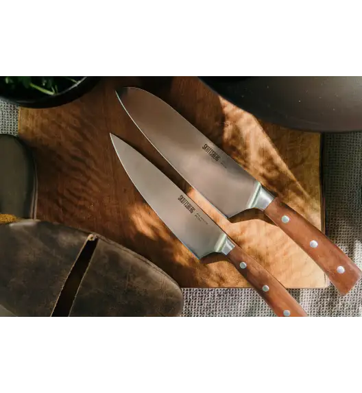 SKOTTSBERG Nóż Santoku 17 cm / japońska stal nierdzewna