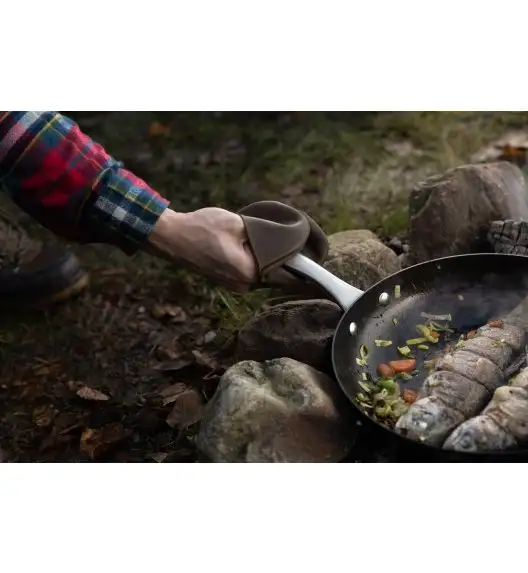 SKOTTSBERG Rękawice kuchenne skórzane uchwyty do patelni / 2 sztuki