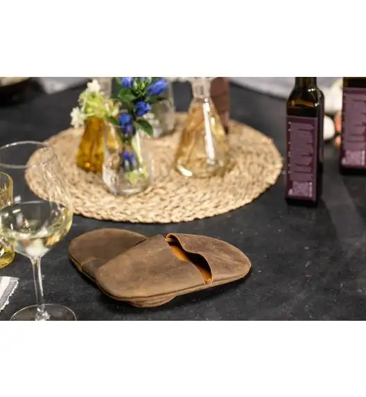 SKOTTSBERG Rękawice kuchenne skórzane uchwyty do patelni / 2 sztuki