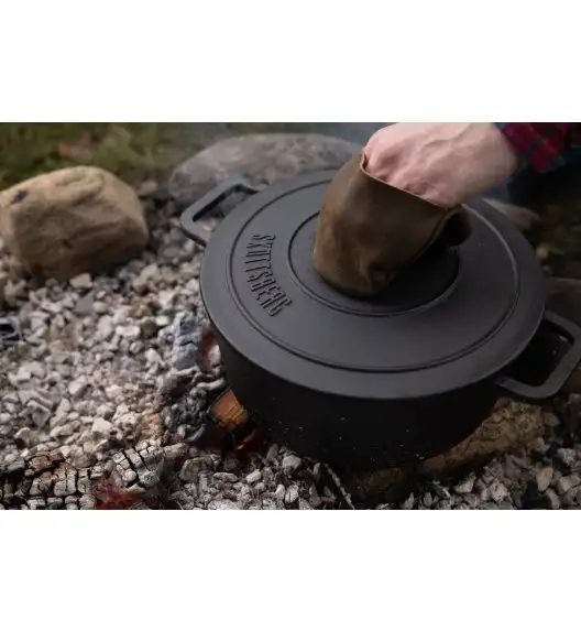 SKOTTSBERG Rękawice kuchenne skórzane uchwyty do patelni / 2 sztuki