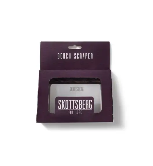 SKOTTSBERG Skrobak do czyszczenia i krojenia z miarką / drewniany uchwyt