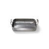 SKOTTSBERG STAINLESS STEEL Brytfanna z rusztem 35x25 cm