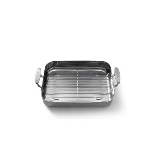 SKOTTSBERG STAINLESS STEEL Brytfanna z rusztem 35x25 cm