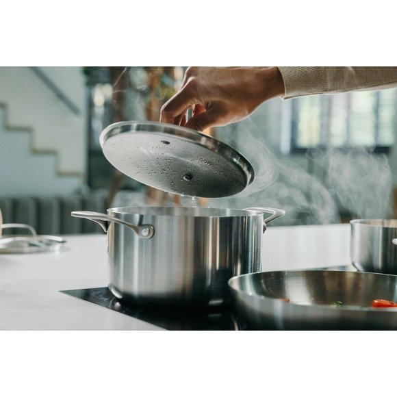 SKOTTSBERG STAINLESS STEEL Garnek 3,3 l z pokrywką 20 cm