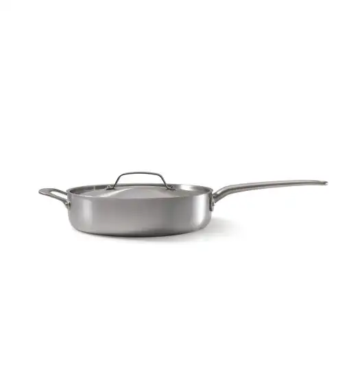 SKOTTSBERG STAINLESS STEEL Patelnia głęboka z pokrywką 28 cm / stal nierdzewna