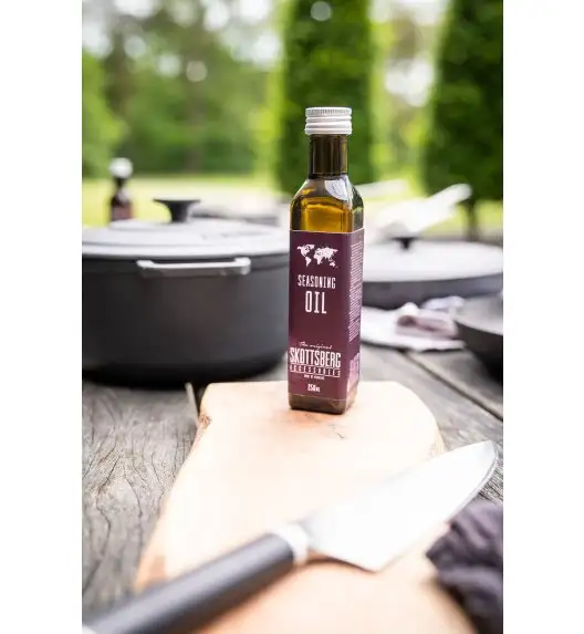 SKOTTSBERG Olej do sezonowania patelni 250 ml / 100% naturalny