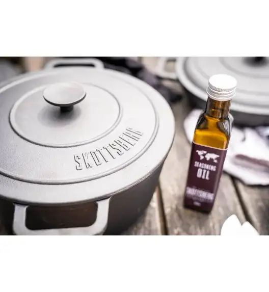 SKOTTSBERG Olej do sezonowania patelni 250 ml / 100% naturalny